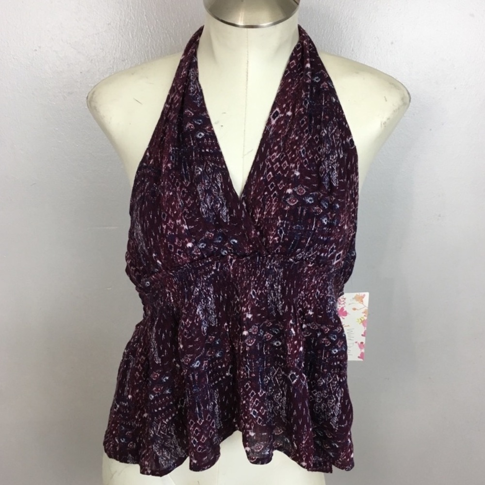 Wild Pearl Halter Top